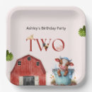Search for farm birthday plates Second