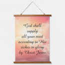 Search for religious tapestries Bible verse