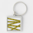 Search for crimes key rings Crime scene