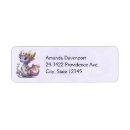 Search for monsters return address labels Dragon
