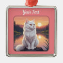 Search for long haired cat christmas tree decorations Feline