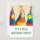 Search for macaw birthday invitations Tropical