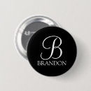 Search for monogram badges Black