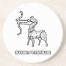 Search for zodiac coasters Sagittarius