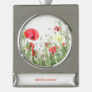 Search for poppy flower christmas tree decorations Nature