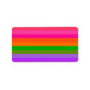 Search for pink stripe return address labels Purple