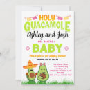 Search for holy guacamole baby shower invitations Cute