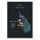 Search for peacock table cards Chic