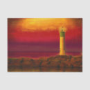 Search for lighthouse tissue paper Sunset