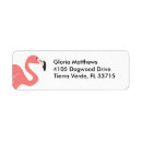 Search for flamingo bird return address labels Summer