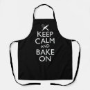 Search for keep calm and bake aprons Humour