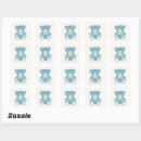 Search for blue bear stickers Baby boy
