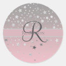 Search for silver pink wedding stickers Chic
