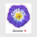 Search for purple flowers thank you stickers Floral
