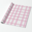 Search for pink plaid wrapping paper Trendy