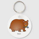 Search for grizzly key rings Black bear