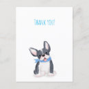 Search for french thank you postcards Blue