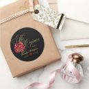 Search for red quinceanera stickers 15th birthday party