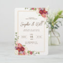 Search for dark red wedding invitations Burgundy
