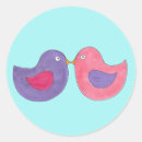 Search for love birds stickers Kiss