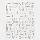 Search for black and white pattern blankets Geometric