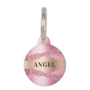 Search for pink pet tags For her