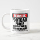Search for football player mugs Team