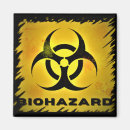 Search for biohazard magnets Danger