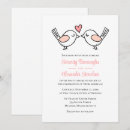 Search for love birds wedding invitations Garden