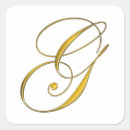 Search for gold monogram letter g initials stickers Monograms