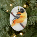 Search for robin christmas tree decorations Watercolor