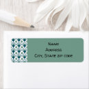 Search for seafoam green return address labels Teal