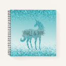 Search for unicorn glitter notebooks Sparkle