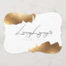 Search for brushed gold cards Minimalist