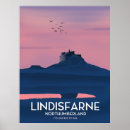 Search for lindisfarne posters Northumberland