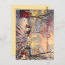 Search for victorian christmas postcards Snow