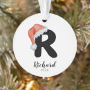 Search for letter r christmas tree decorations Letters
