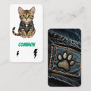 Search for punk business cards Cat