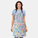 Search for shapes aprons Colourful