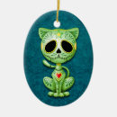 Search for sugar skull christmas tree decorations Cat