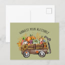 Search for fall harvest postcards Blessings