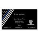 Search for thin blue line business cards Law enforcement