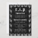 Search for rest in peace invitations Black