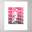 Search for team sports posters Volleyball