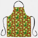 Search for in style aprons Red