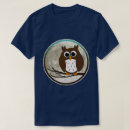 Search for unique owl tshirts Moon