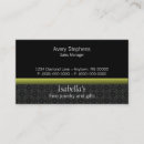 Search for olive green business cards Unique