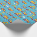 Search for construction site wrapping paper For kids