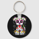 Search for sugar skull key rings Catrina