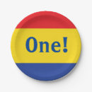 Search for red and blue paper plates Birthday